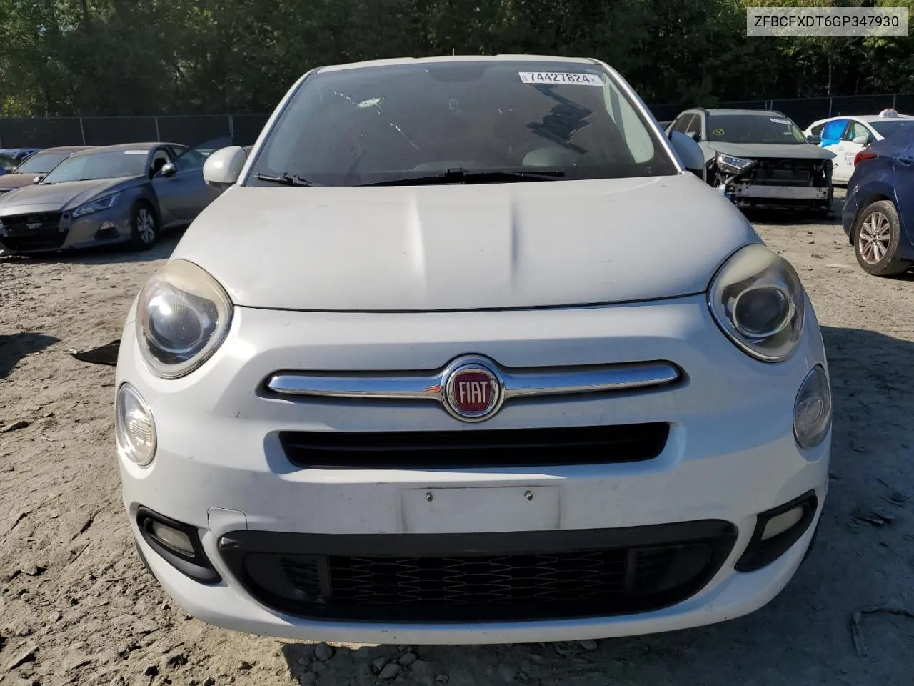 2016 Fiat 500X Lounge VIN: ZFBCFXDT6GP347930 Lot: 74427824