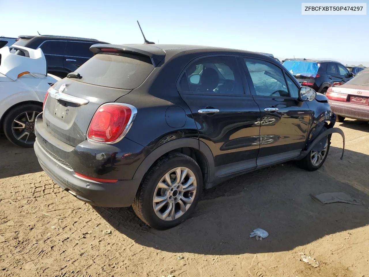 2016 Fiat 500X Easy VIN: ZFBCFXBT5GP474297 Lot: 74778844