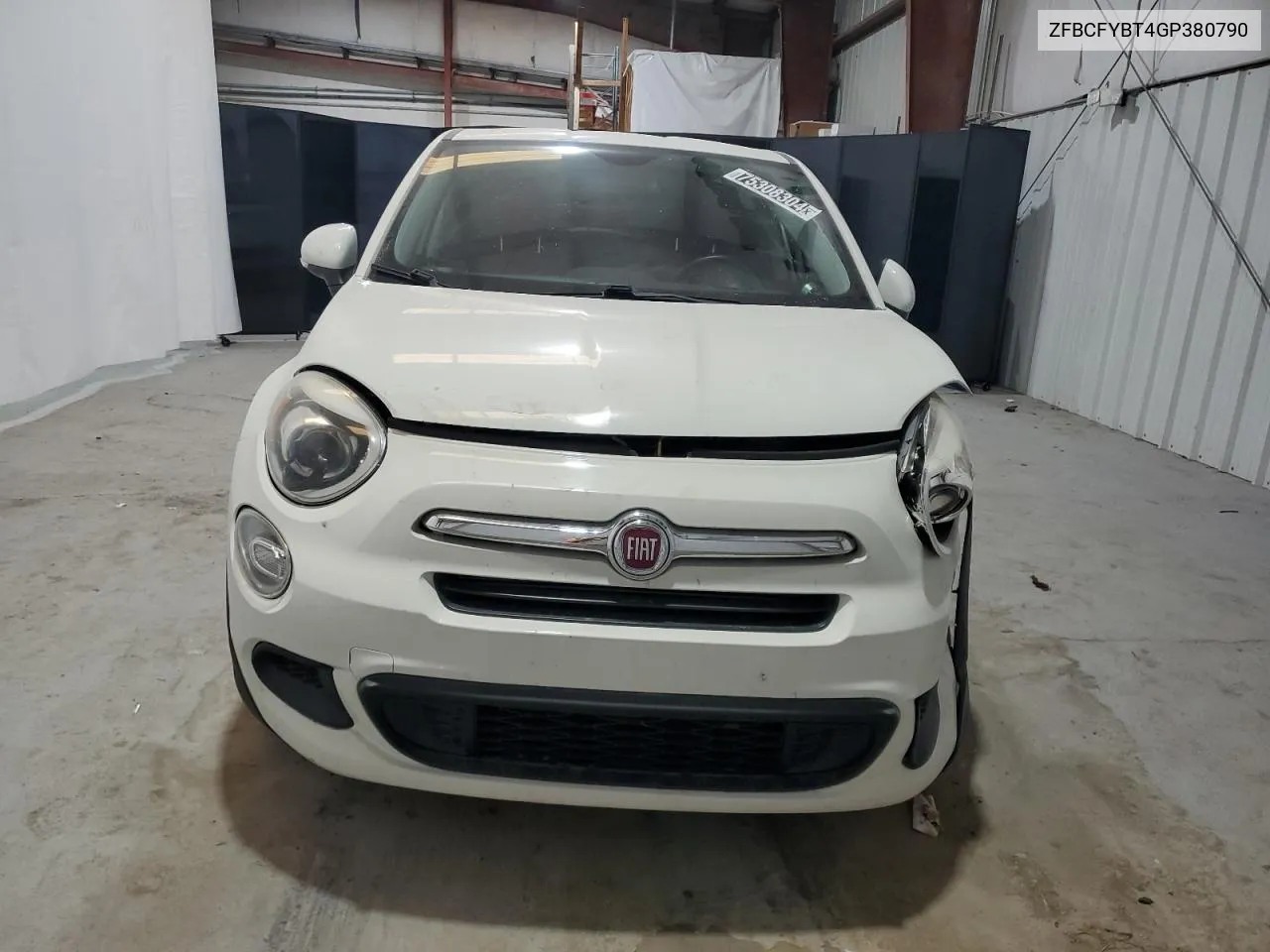 2016 Fiat 500X Easy VIN: ZFBCFYBT4GP380790 Lot: 75308304