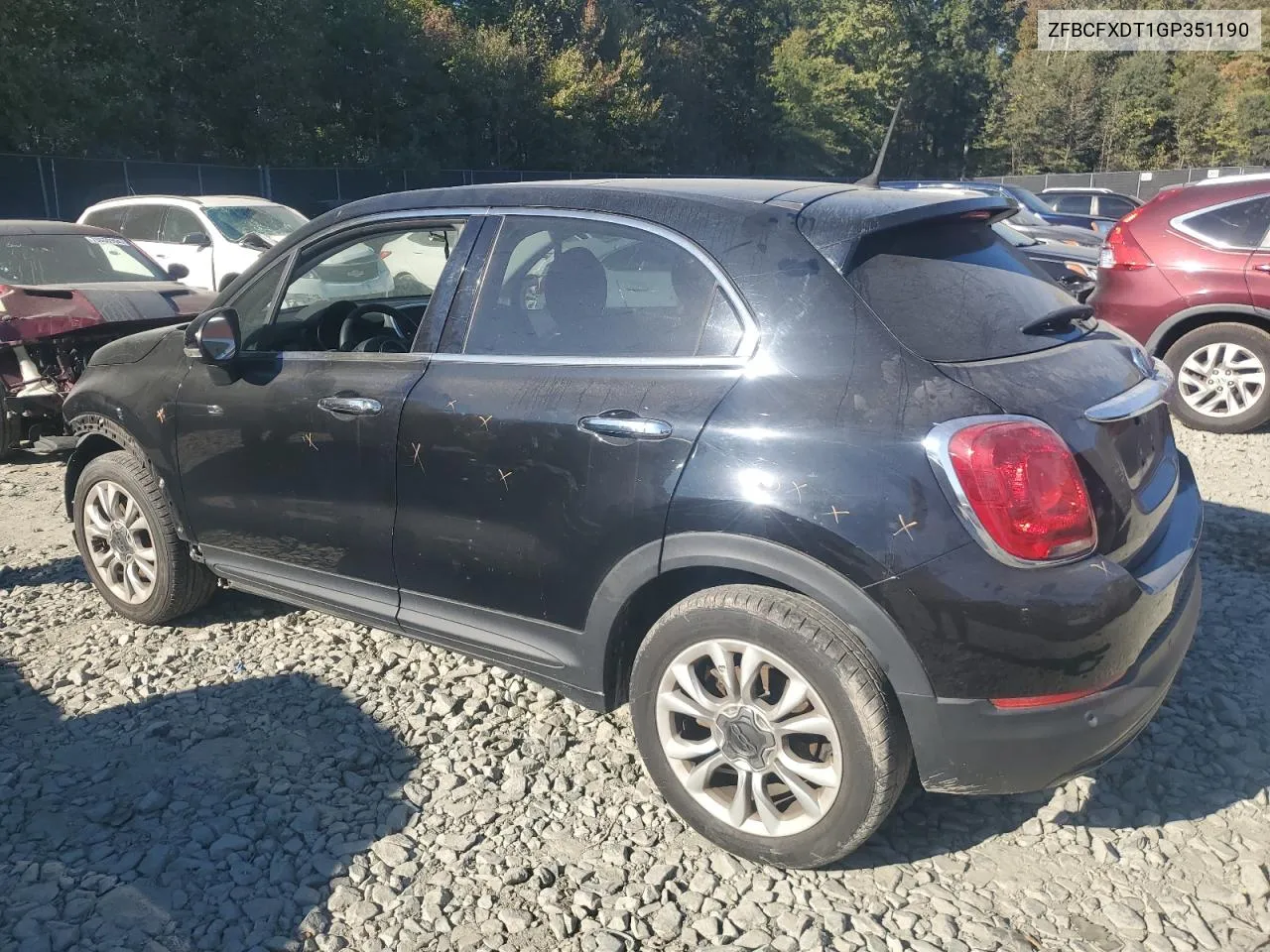 ZFBCFXDT1GP351190 2016 Fiat 500X Lounge