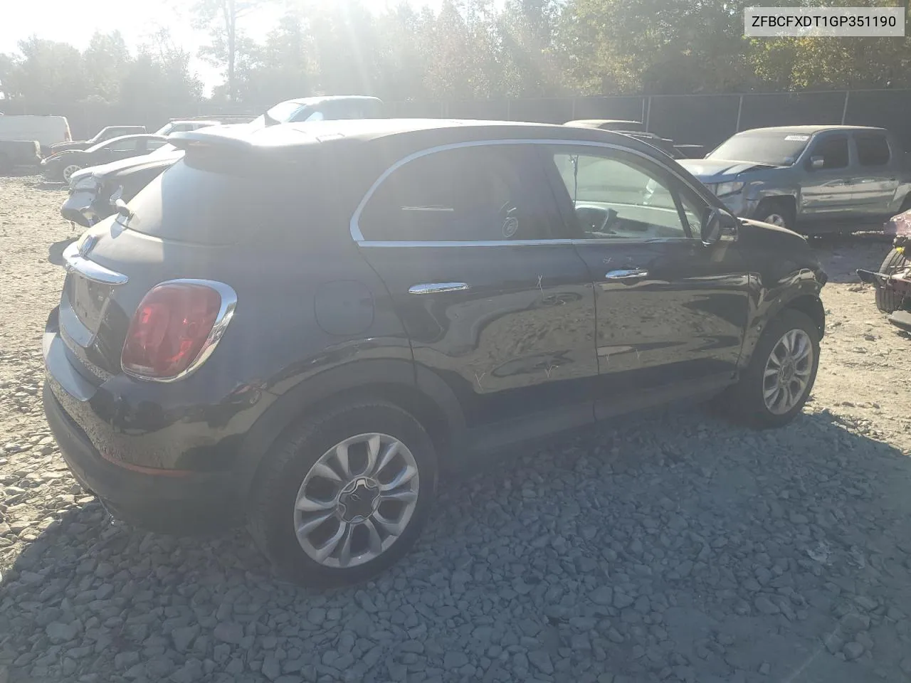 ZFBCFXDT1GP351190 2016 Fiat 500X Lounge