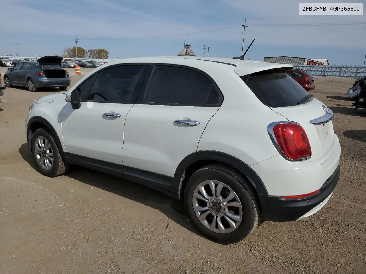 2016 Fiat 500X Easy VIN: ZFBCFYBT4GP365500 Lot: 77224294