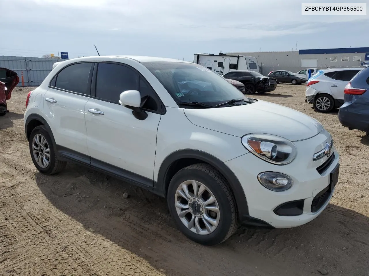 2016 Fiat 500X Easy VIN: ZFBCFYBT4GP365500 Lot: 77224294