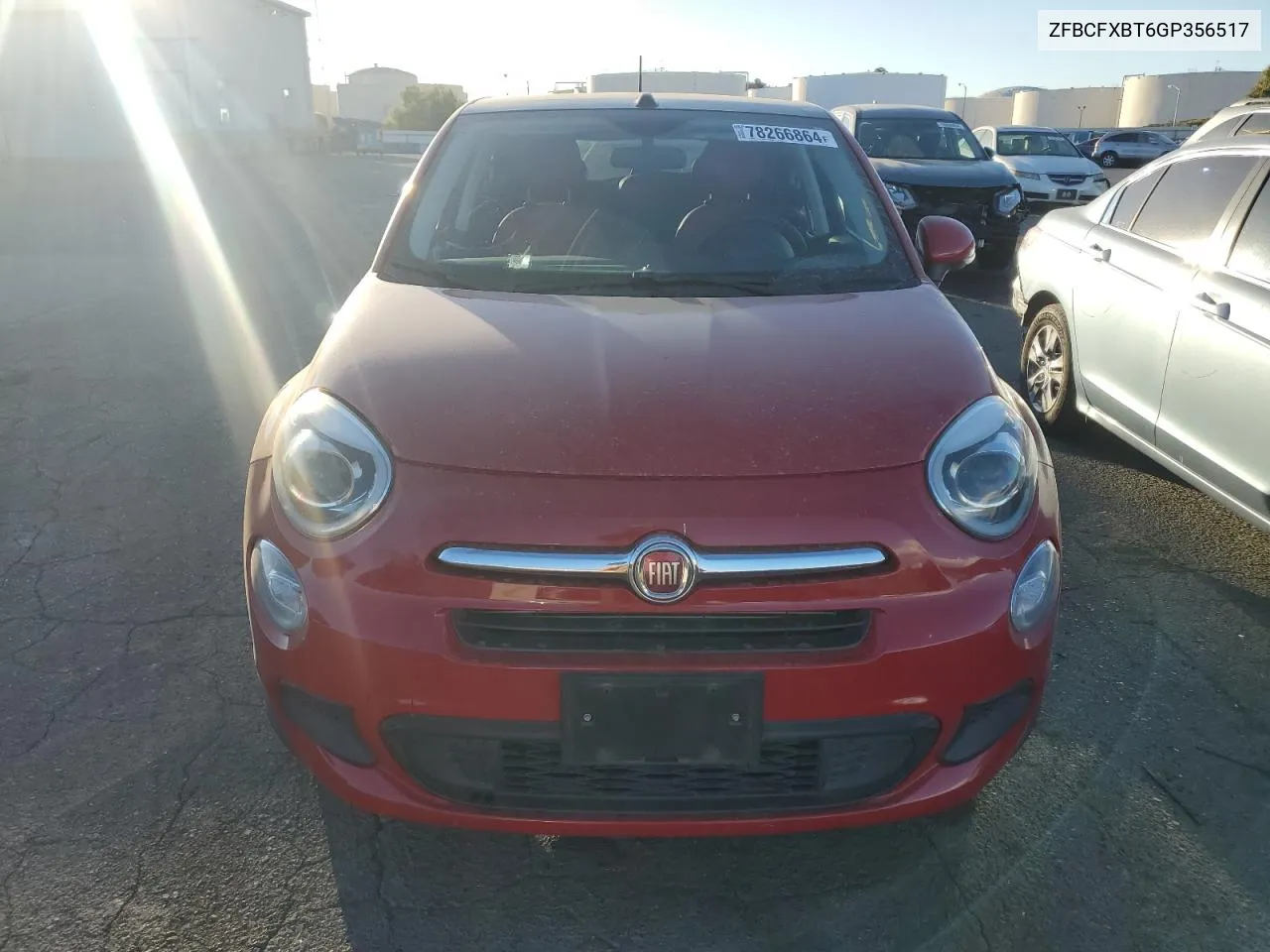 2016 Fiat 500X Easy VIN: ZFBCFXBT6GP356517 Lot: 78266864