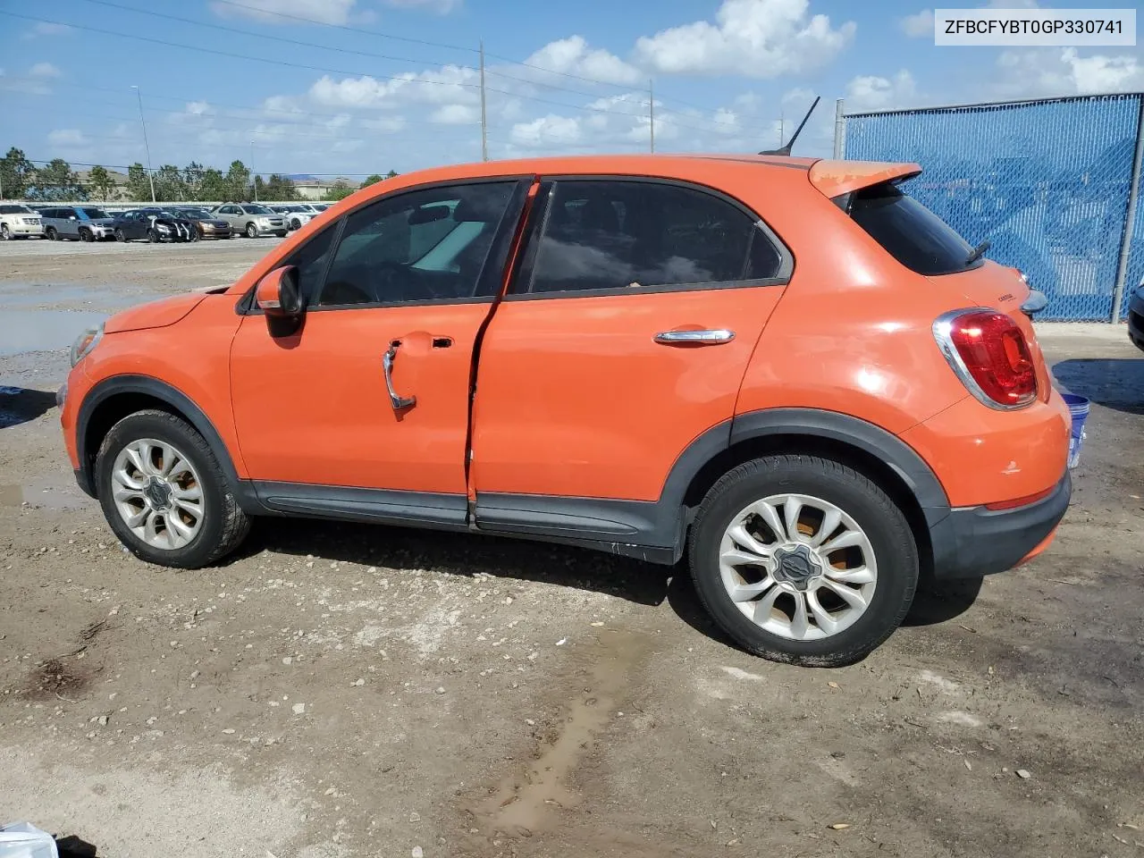 2016 Fiat 500X Easy VIN: ZFBCFYBT0GP330741 Lot: 78618524