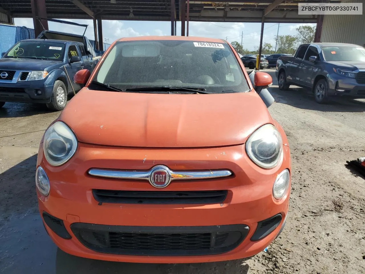 2016 Fiat 500X Easy VIN: ZFBCFYBT0GP330741 Lot: 78618524