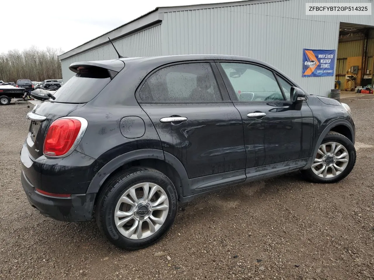 2016 Fiat 500X Easy VIN: ZFBCFYBT2GP514325 Lot: 78779754