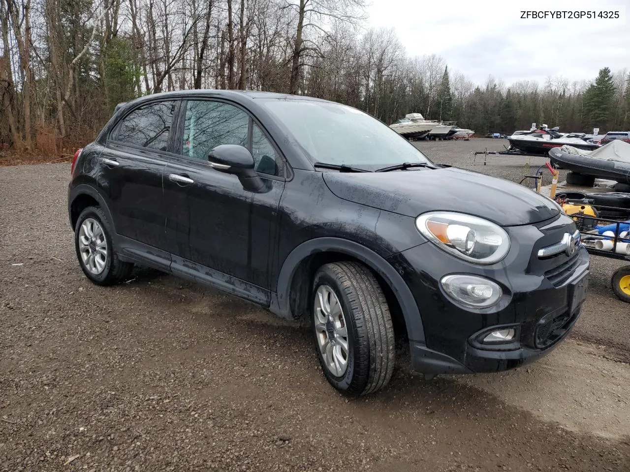 2016 Fiat 500X Easy VIN: ZFBCFYBT2GP514325 Lot: 78779754