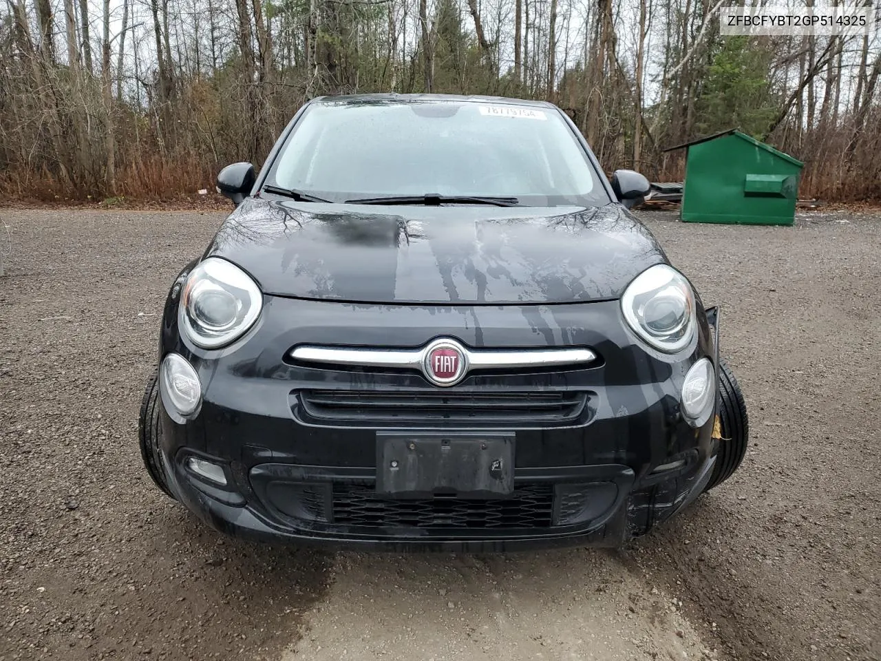 2016 Fiat 500X Easy VIN: ZFBCFYBT2GP514325 Lot: 78779754