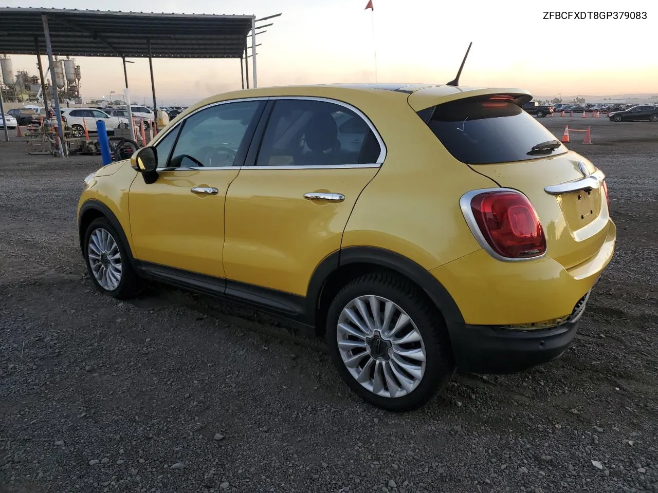 2016 Fiat 500X Lounge VIN: ZFBCFXDT8GP379083 Lot: 79734464