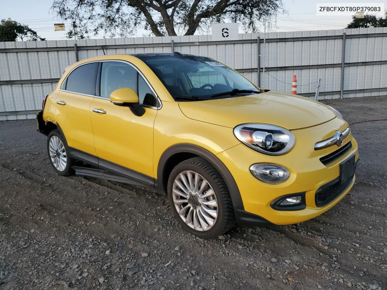 2016 Fiat 500X Lounge VIN: ZFBCFXDT8GP379083 Lot: 79734464