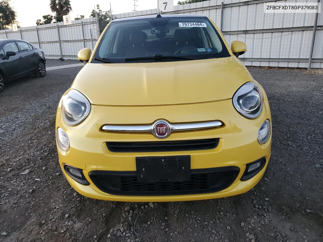 2016 Fiat 500X Lounge VIN: ZFBCFXDT8GP379083 Lot: 79734464