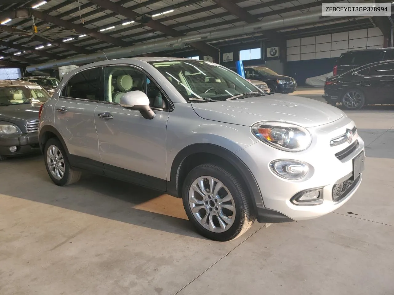 2016 Fiat 500X Lounge VIN: ZFBCFYDT3GP378994 Lot: 79860024