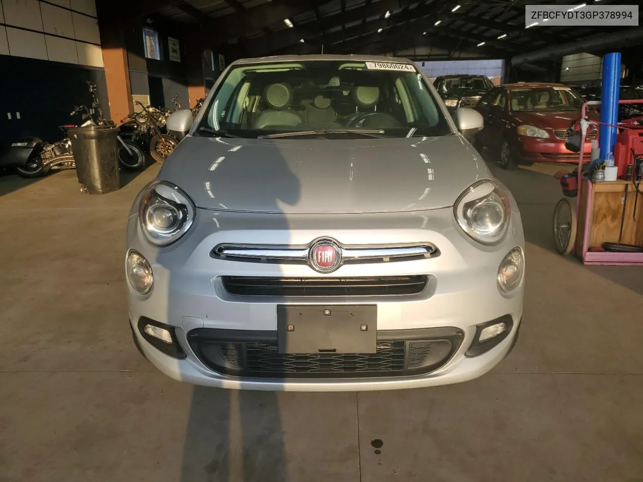 2016 Fiat 500X Lounge VIN: ZFBCFYDT3GP378994 Lot: 79860024