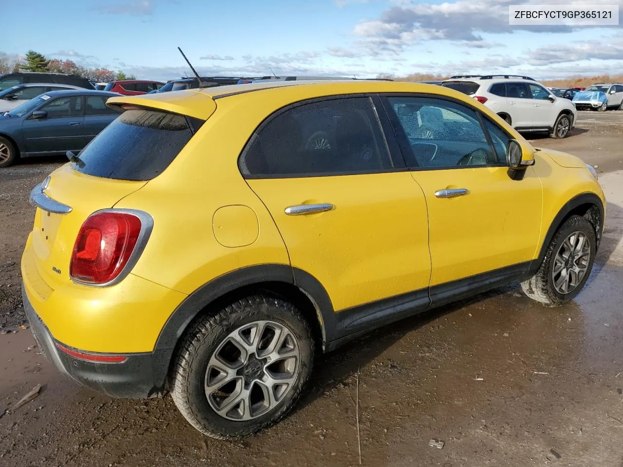 2016 Fiat 500X Trekking VIN: ZFBCFYCT9GP365121 Lot: 79932744