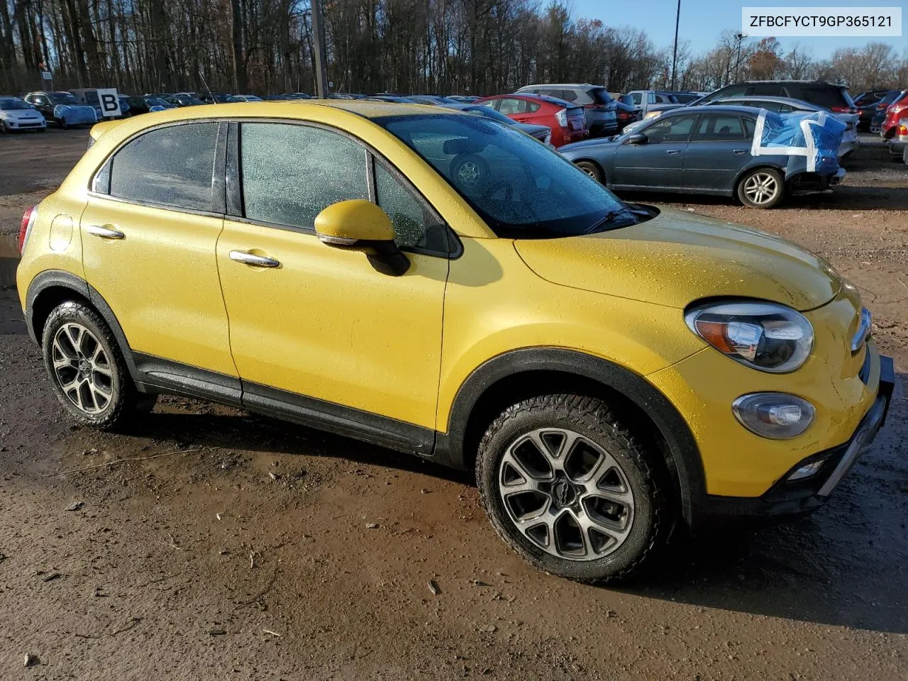 2016 Fiat 500X Trekking VIN: ZFBCFYCT9GP365121 Lot: 79932744