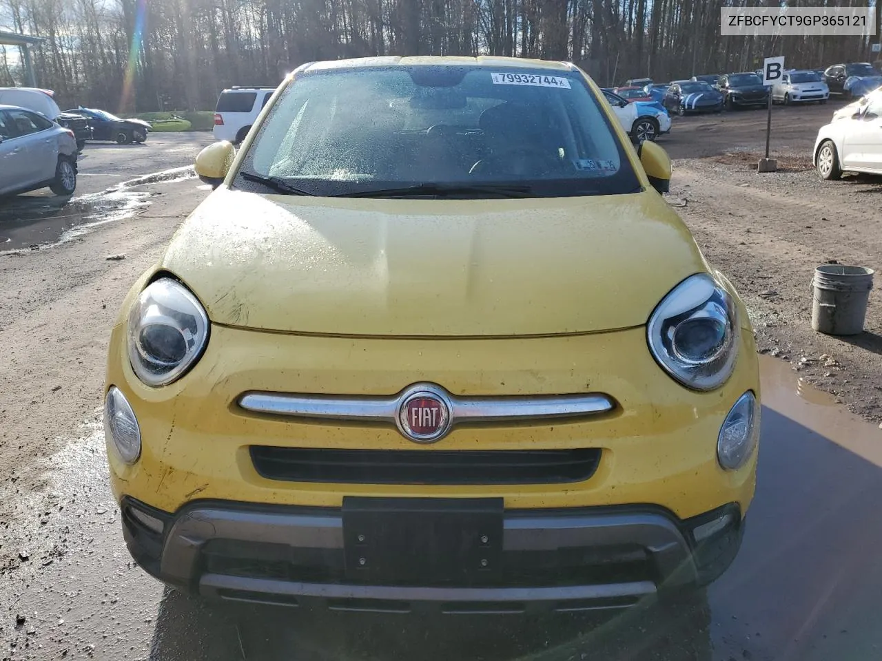 2016 Fiat 500X Trekking VIN: ZFBCFYCT9GP365121 Lot: 79932744