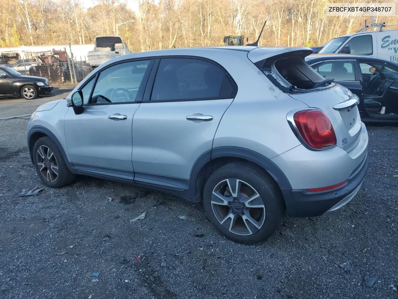 2016 Fiat 500X Easy VIN: ZFBCFXBT4GP348707 Lot: 79945674