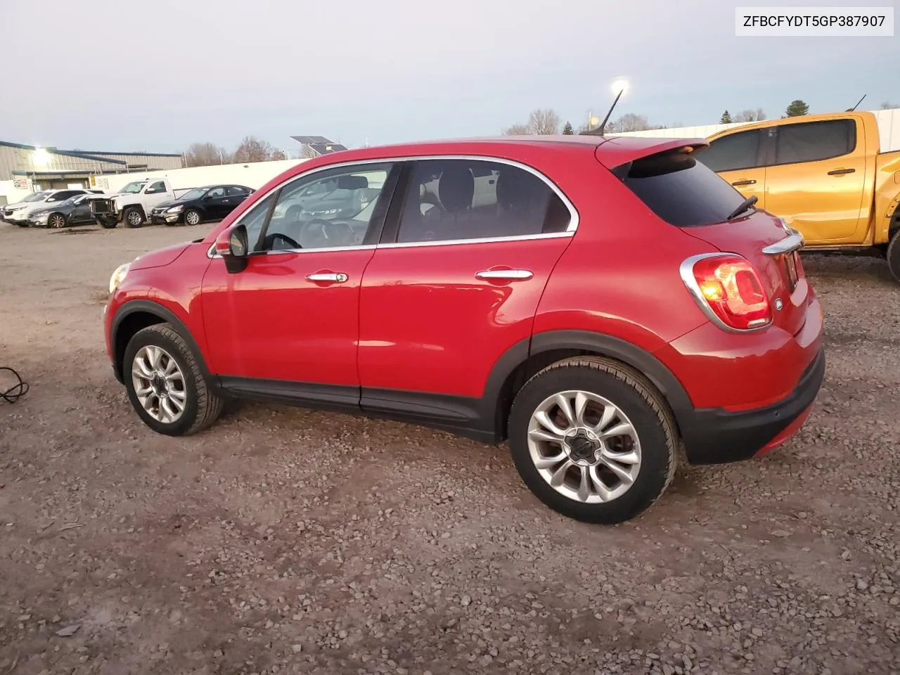 2016 Fiat 500X Lounge VIN: ZFBCFYDT5GP387907 Lot: 80886884