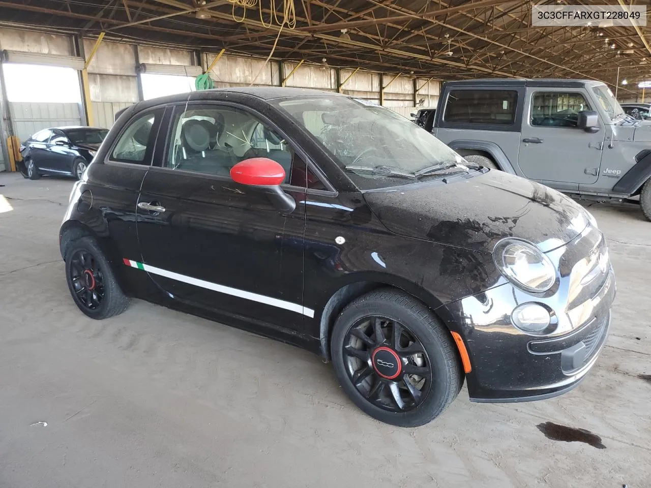 3C3CFFARXGT228049 2016 Fiat 500 Pop