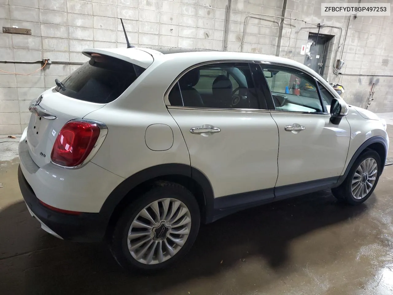 2016 Fiat 500X Lounge VIN: ZFBCFYDT8GP497253 Lot: 81131324