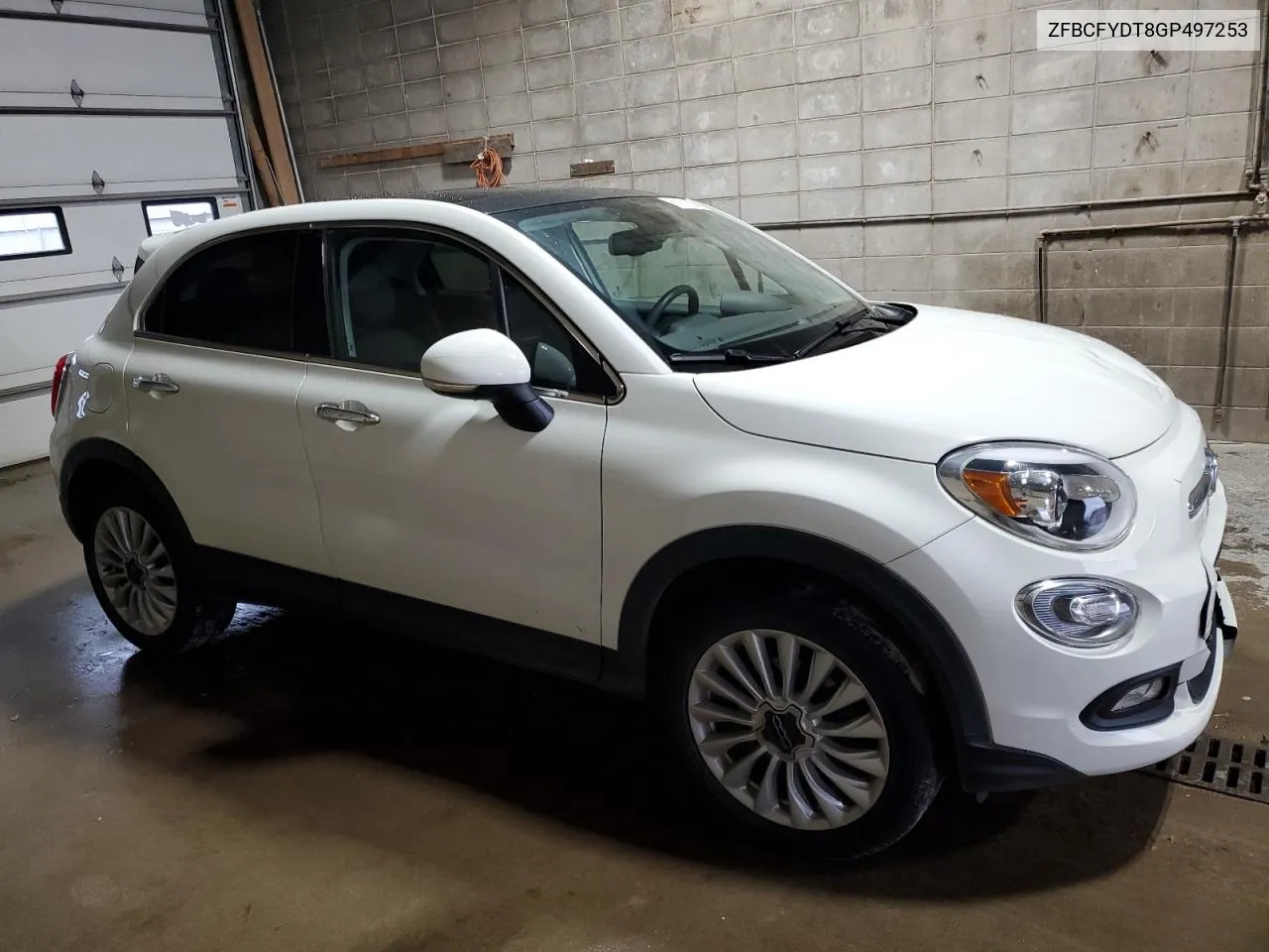 2016 Fiat 500X Lounge VIN: ZFBCFYDT8GP497253 Lot: 81131324