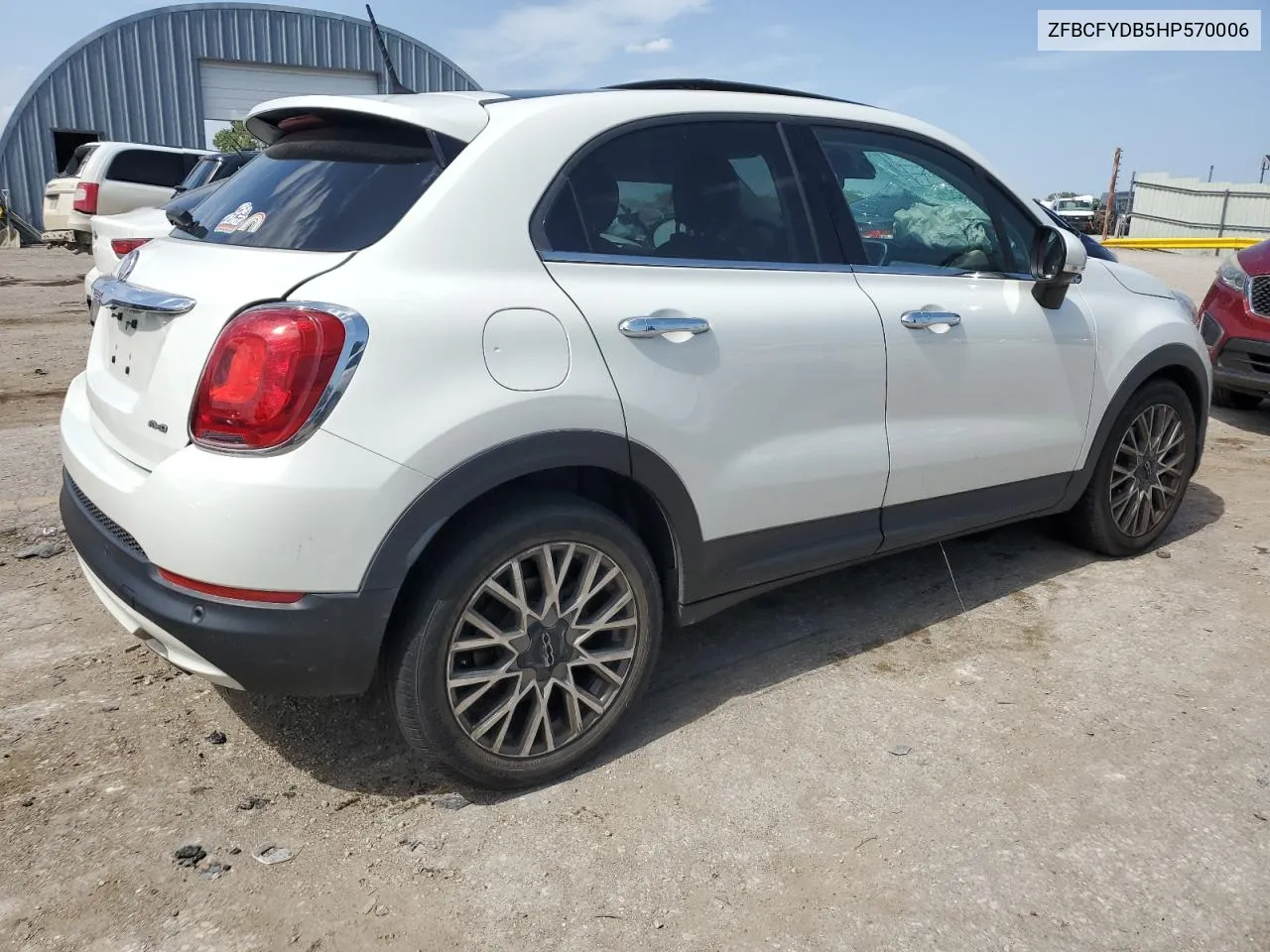 2017 Fiat 500X Lounge VIN: ZFBCFYDB5HP570006 Lot: 61369154