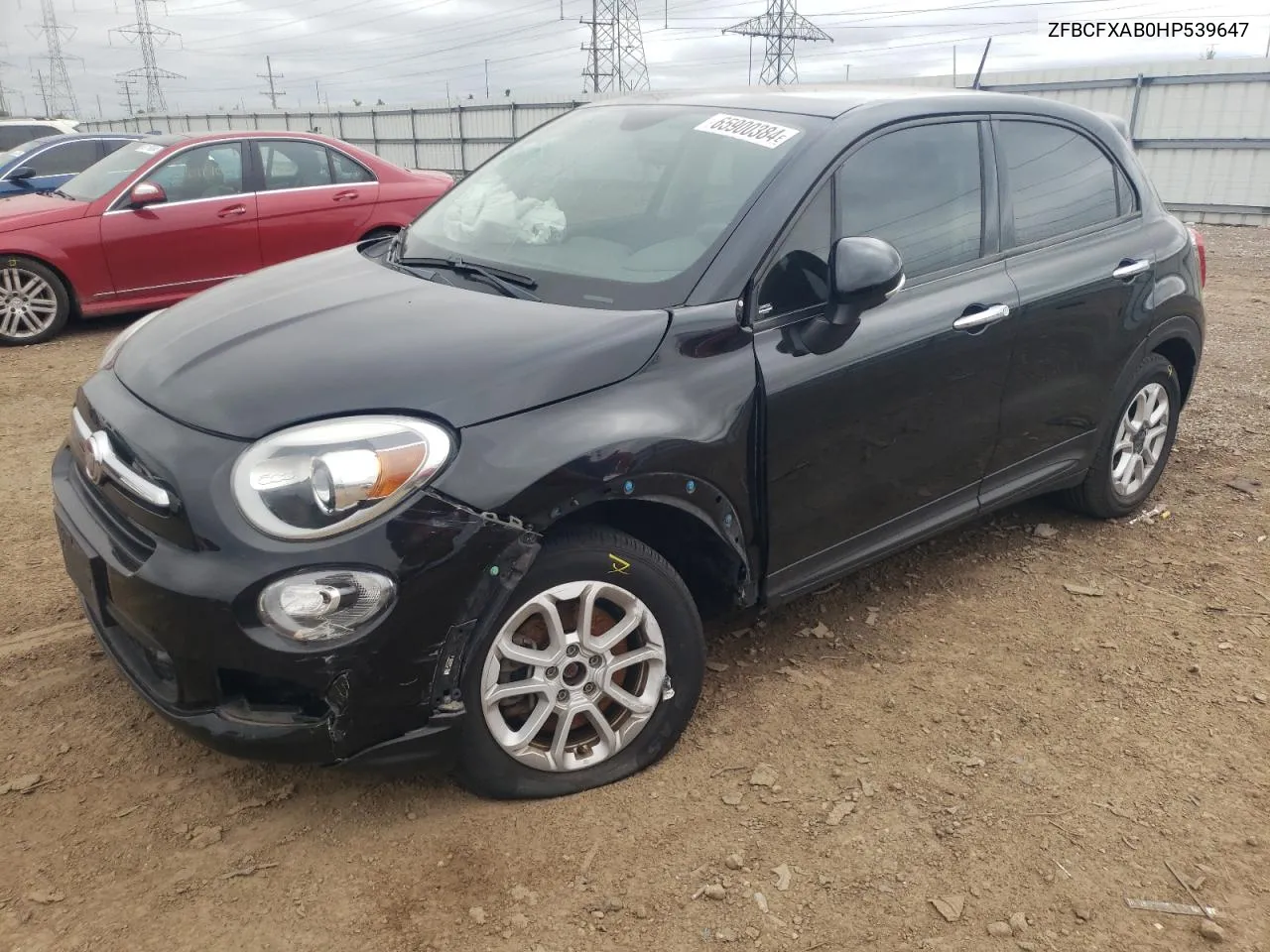 ZFBCFXAB0HP539647 2017 Fiat 500X Pop