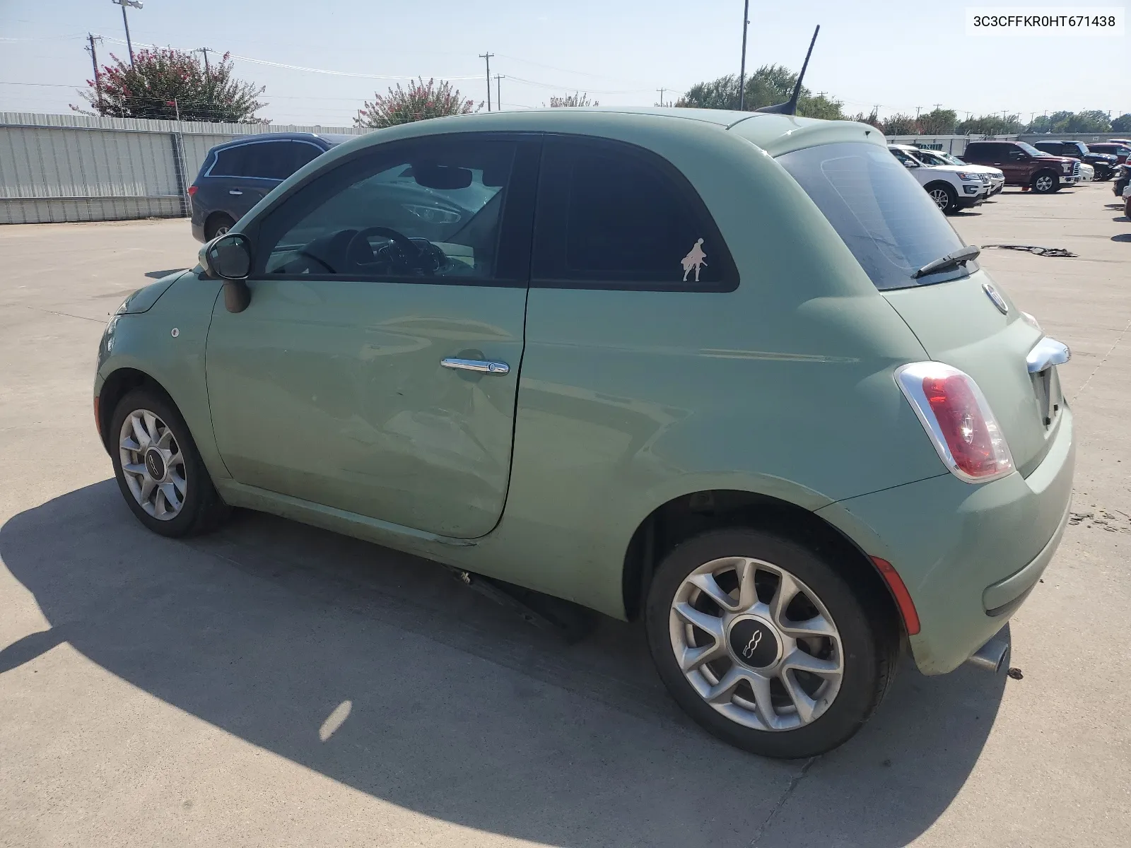 3C3CFFKR0HT671438 2017 Fiat 500 Pop