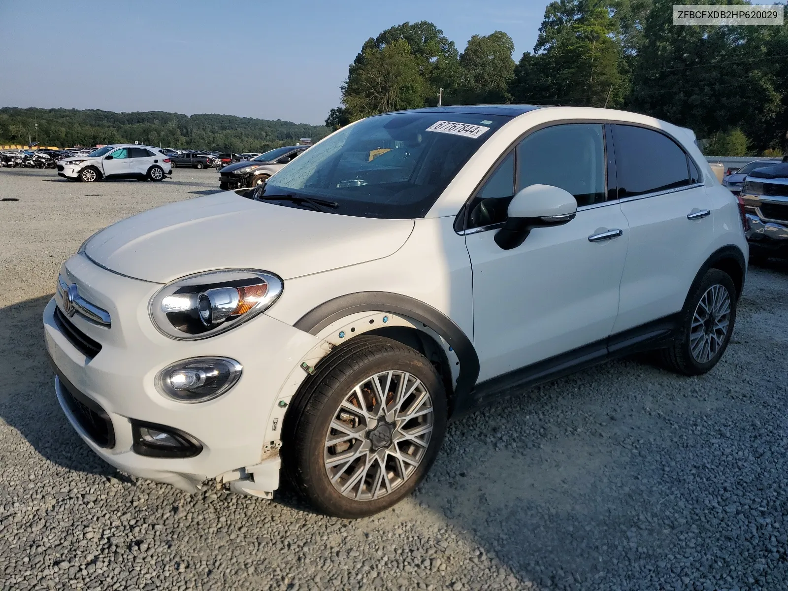 ZFBCFXDB2HP620029 2017 Fiat 500X Lounge