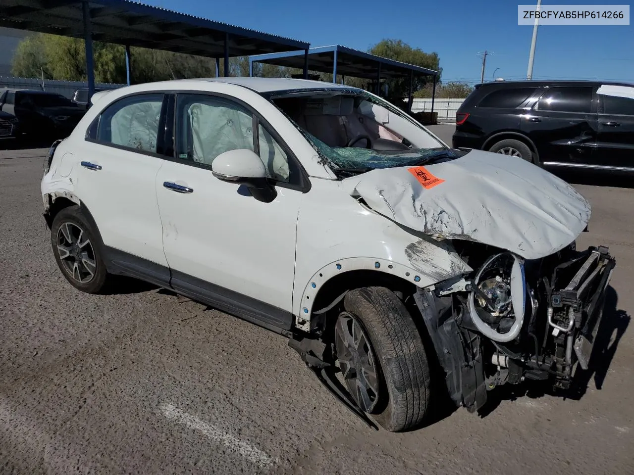 2017 Fiat 500X Pop VIN: ZFBCFYAB5HP614266 Lot: 68349884