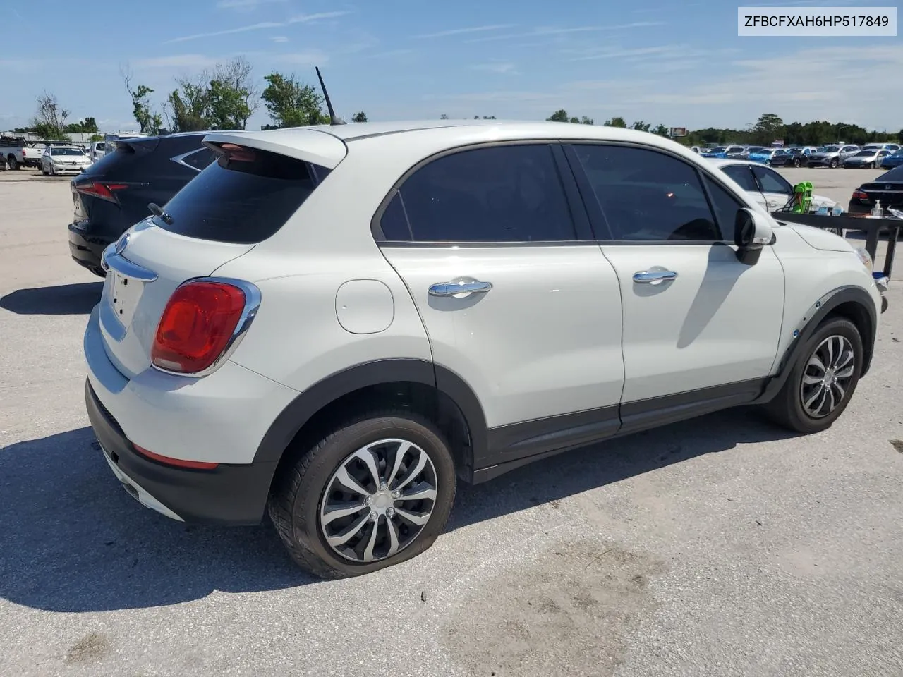 2017 Fiat 500X Pop VIN: ZFBCFXAH6HP517849 Lot: 68675514