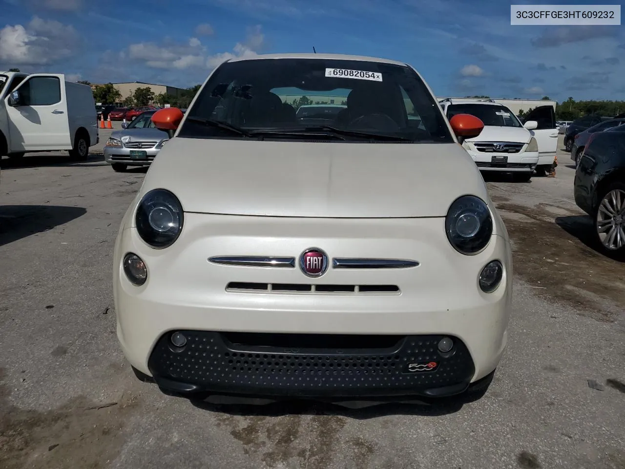 3C3CFFGE3HT609232 2017 Fiat 500 Electric