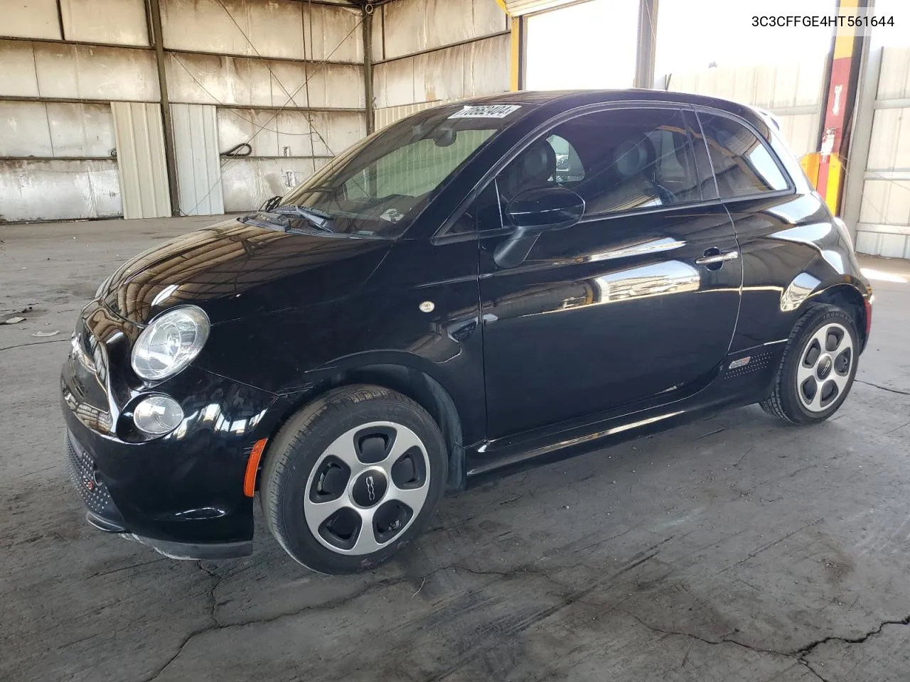 2017 Fiat 500 Electric VIN: 3C3CFFGE4HT561644 Lot: 70662404