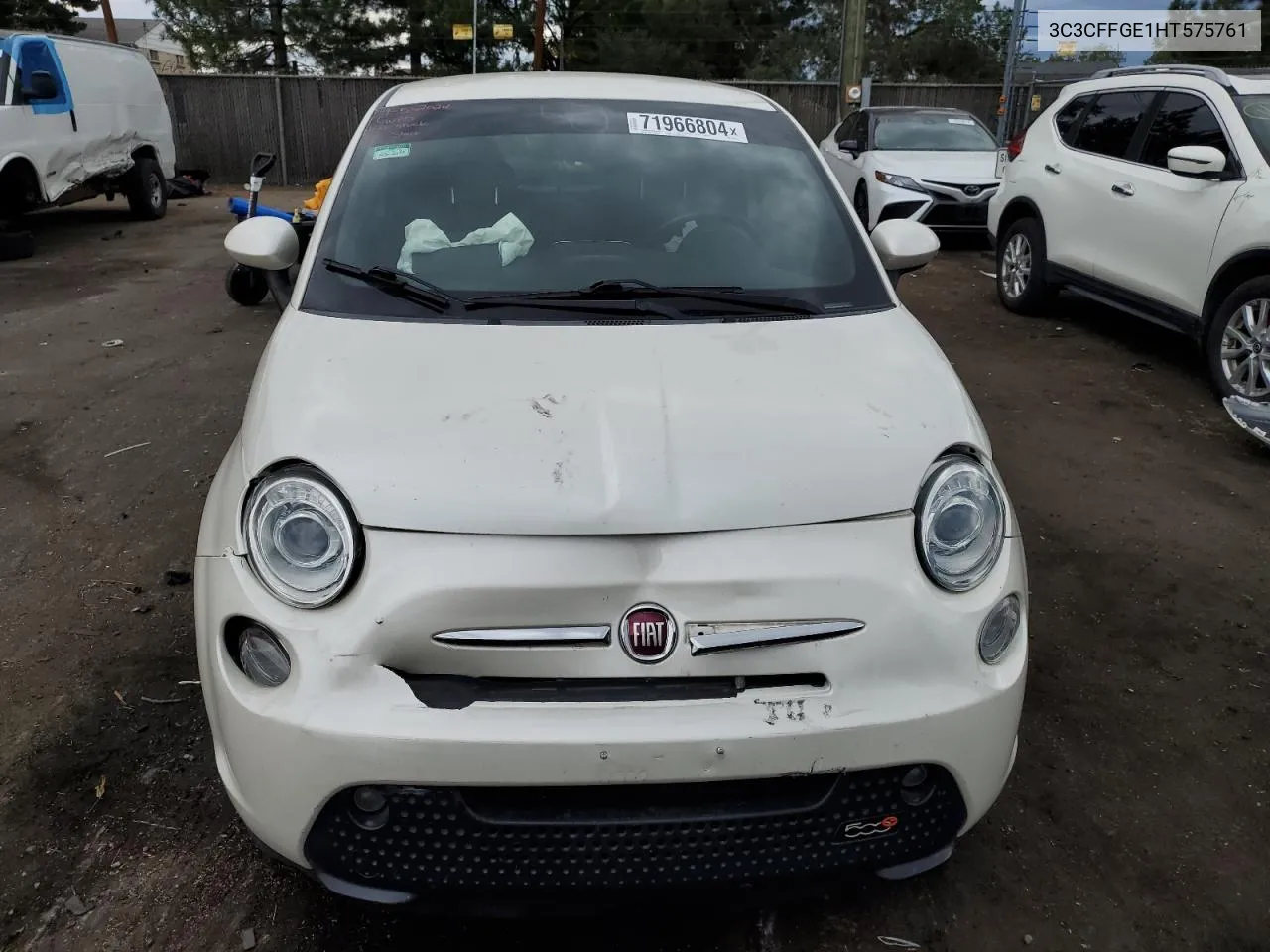 3C3CFFGE1HT575761 2017 Fiat 500 Electric