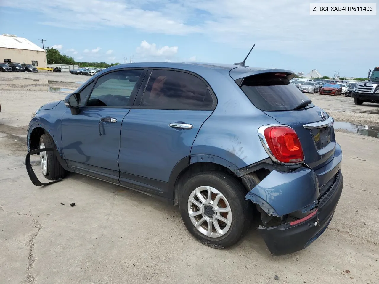 2017 Fiat 500X Pop VIN: ZFBCFXAB4HP611403 Lot: 72027944