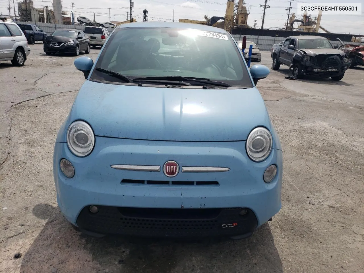 3C3CFFGE4HT550501 2017 Fiat 500 Electric