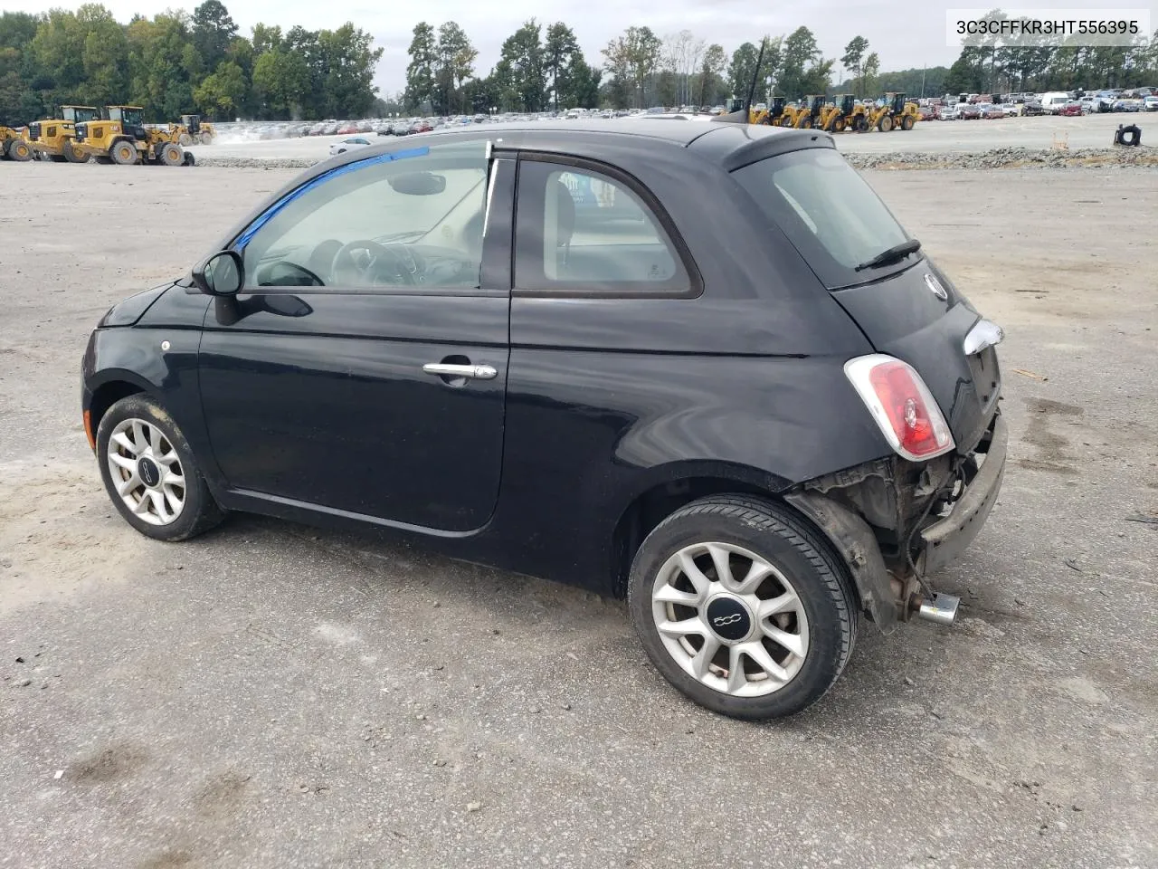 2017 Fiat 500 Pop VIN: 3C3CFFKR3HT556395 Lot: 72406344