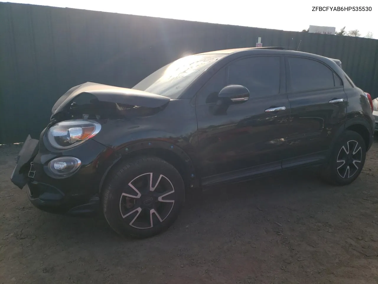 2017 Fiat 500X Pop VIN: ZFBCFYAB6HP535530 Lot: 77421354