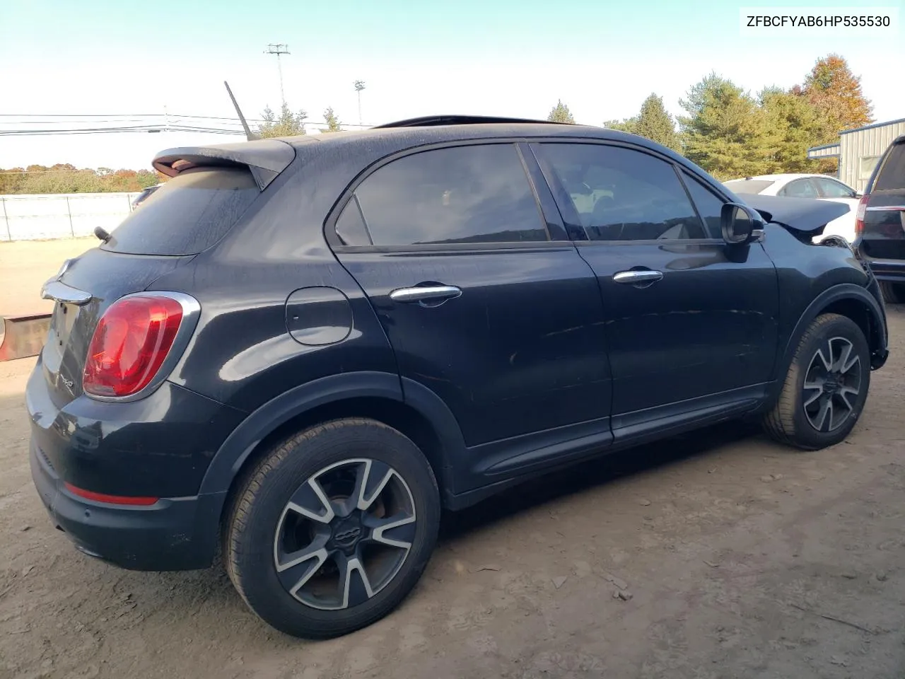 2017 Fiat 500X Pop VIN: ZFBCFYAB6HP535530 Lot: 77421354