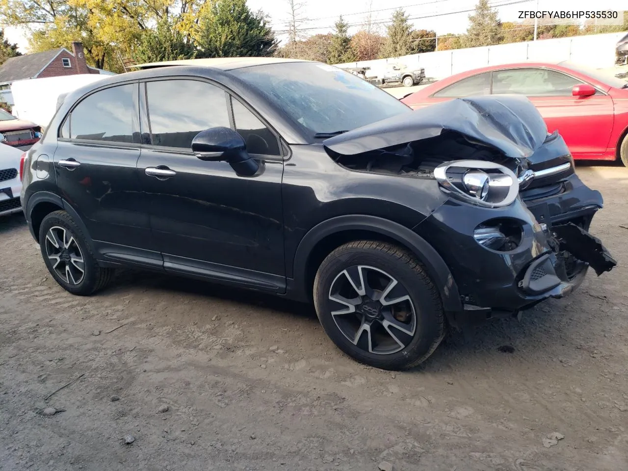 2017 Fiat 500X Pop VIN: ZFBCFYAB6HP535530 Lot: 77421354