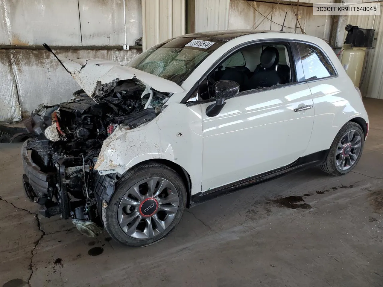 3C3CFFKR9HT648045 2017 Fiat 500 Pop