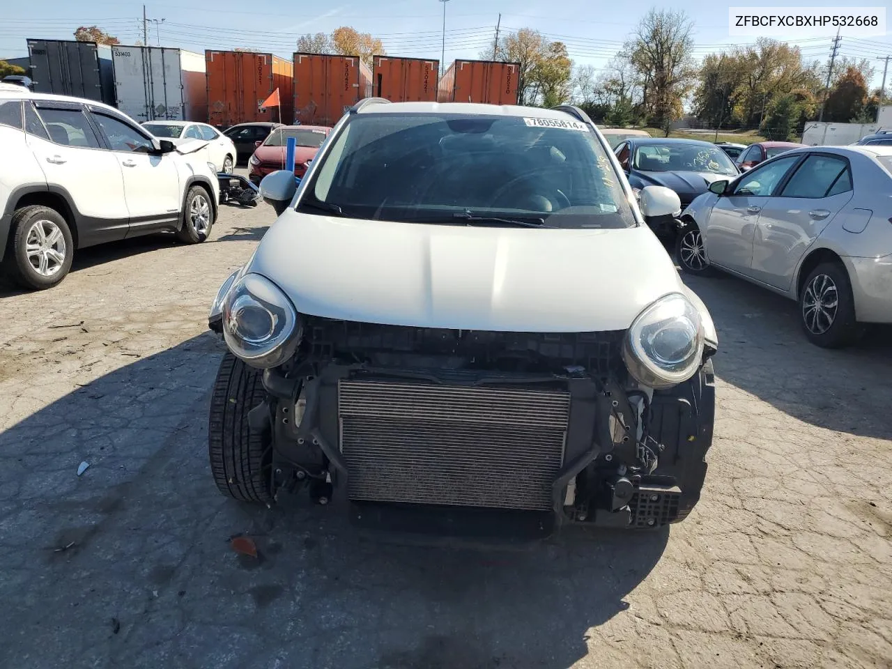 ZFBCFXCBXHP532668 2017 Fiat 500X Trekking