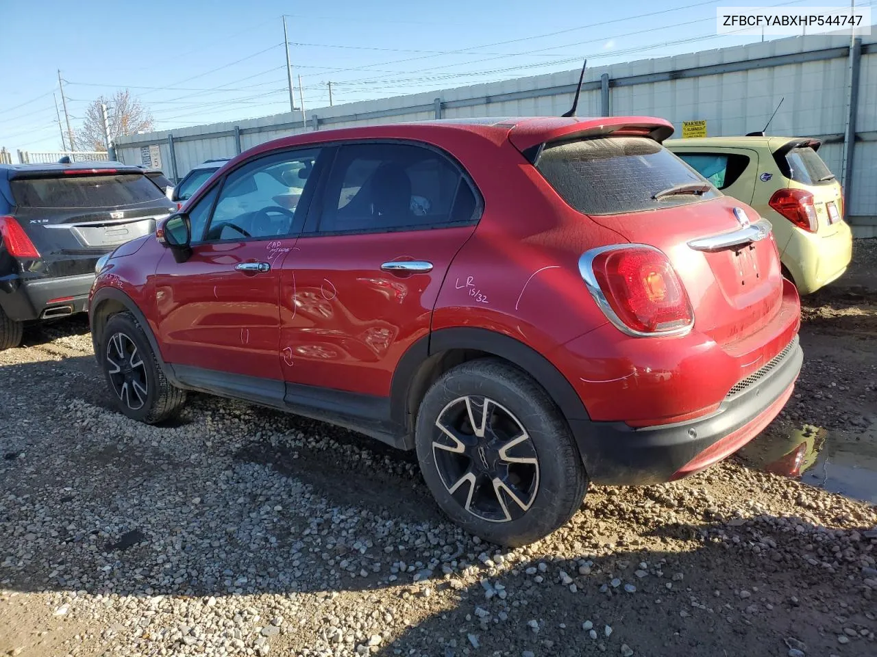 2017 Fiat 500X Pop VIN: ZFBCFYABXHP544747 Lot: 78879004