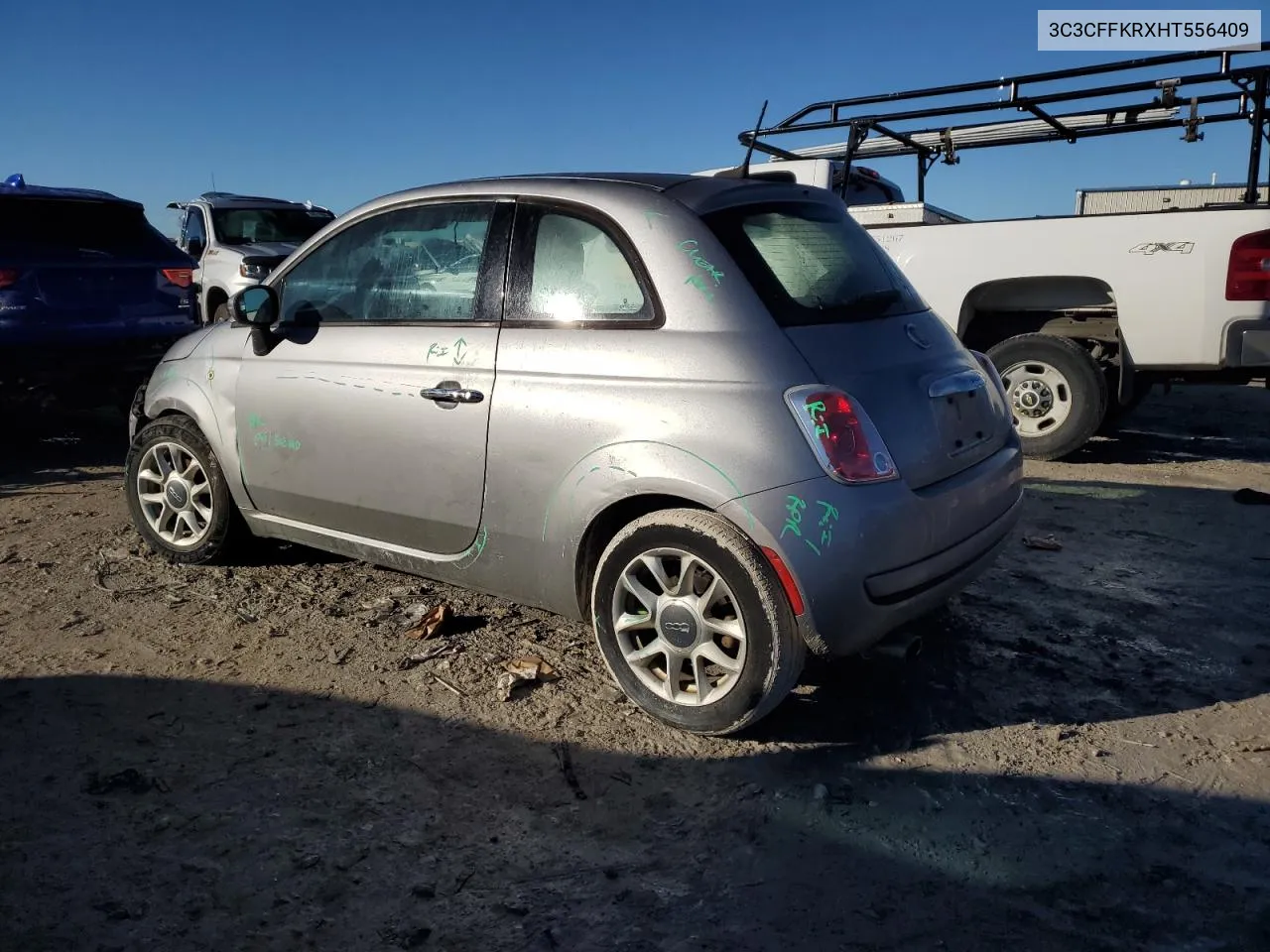 2017 Fiat 500 Pop VIN: 3C3CFFKRXHT556409 Lot: 79404954