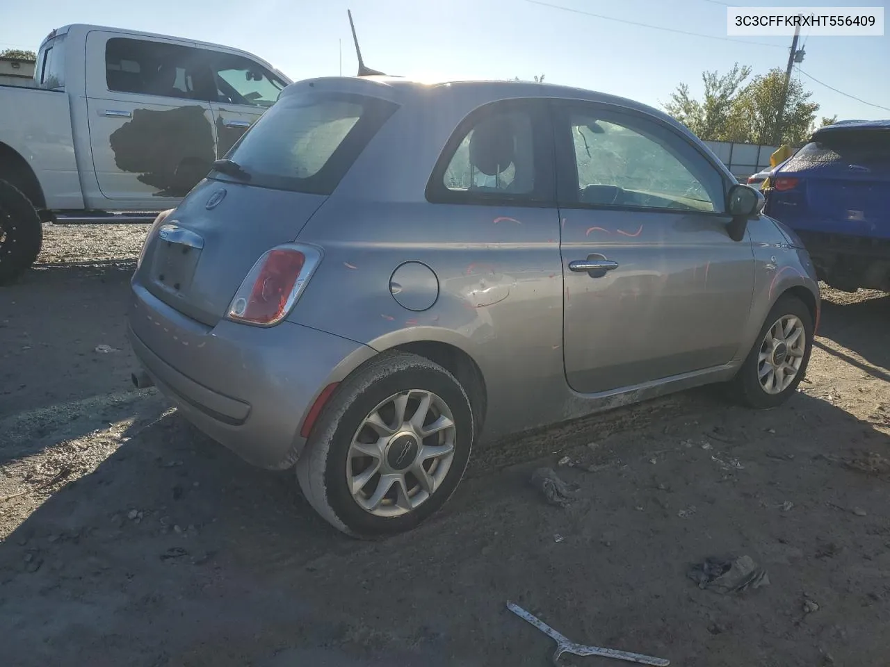 2017 Fiat 500 Pop VIN: 3C3CFFKRXHT556409 Lot: 79404954