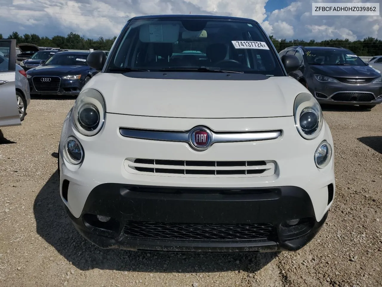 2017 Fiat 500L Trekking VIN: ZFBCFADH0HZ039862 Lot: 81005624