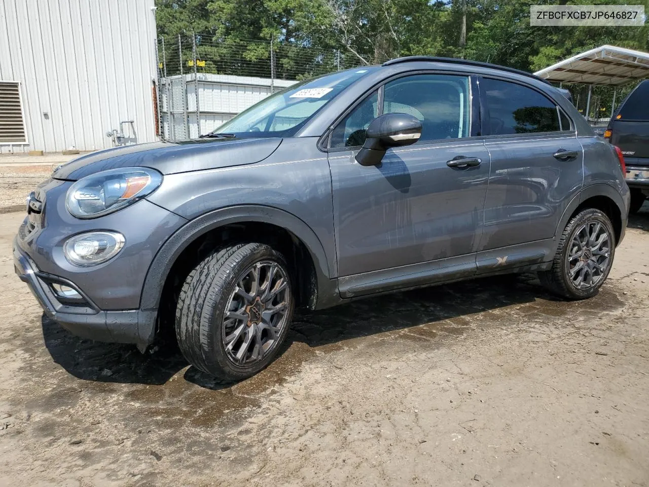 2018 Fiat 500X Trekking VIN: ZFBCFXCB7JP646827 Lot: 58987204