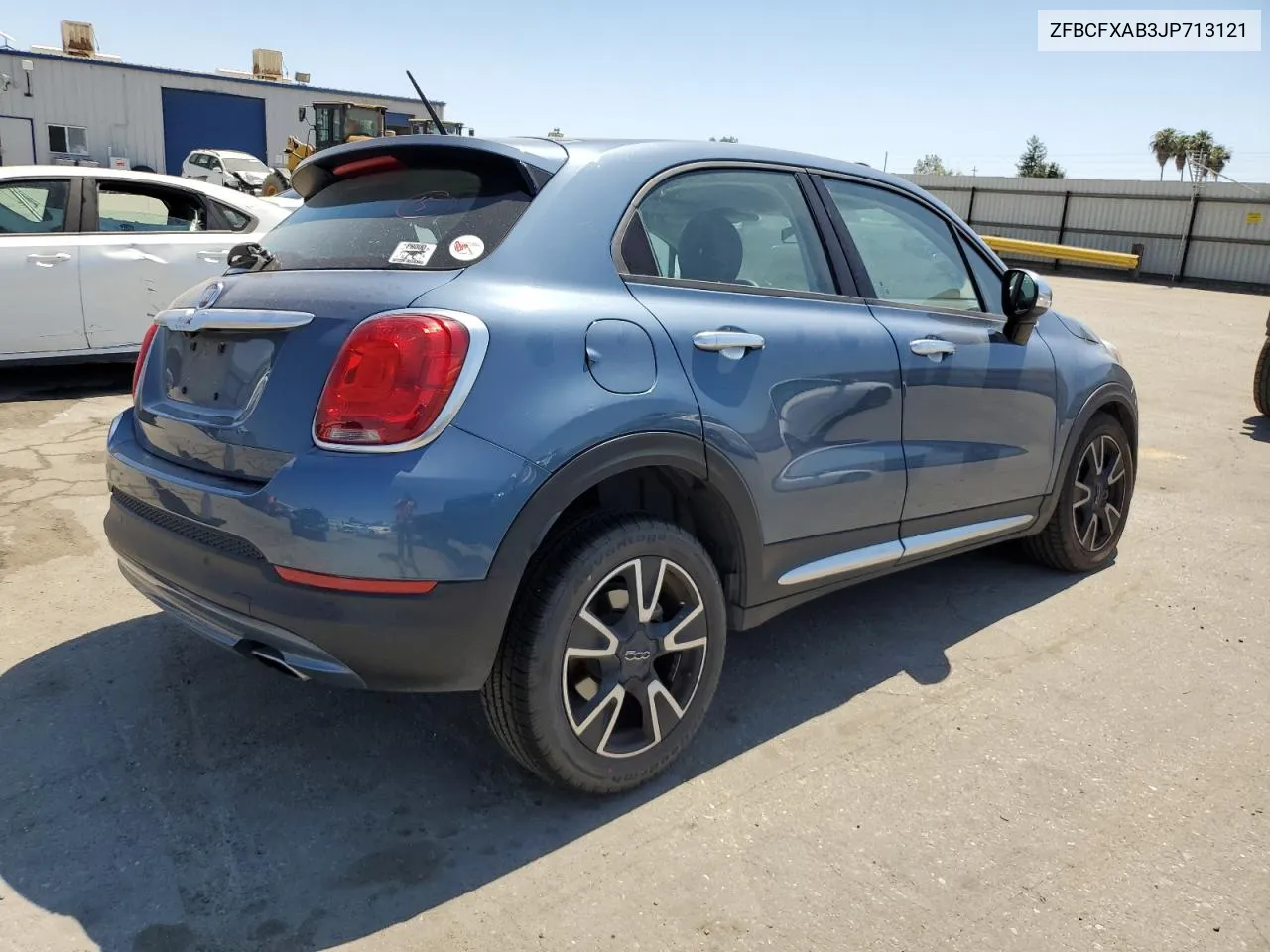 2018 Fiat 500X Pop VIN: ZFBCFXAB3JP713121 Lot: 59827164