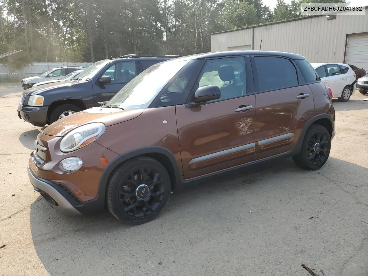 2018 Fiat 500L Trekking VIN: ZFBCFADH6JZ041332 Lot: 63928514